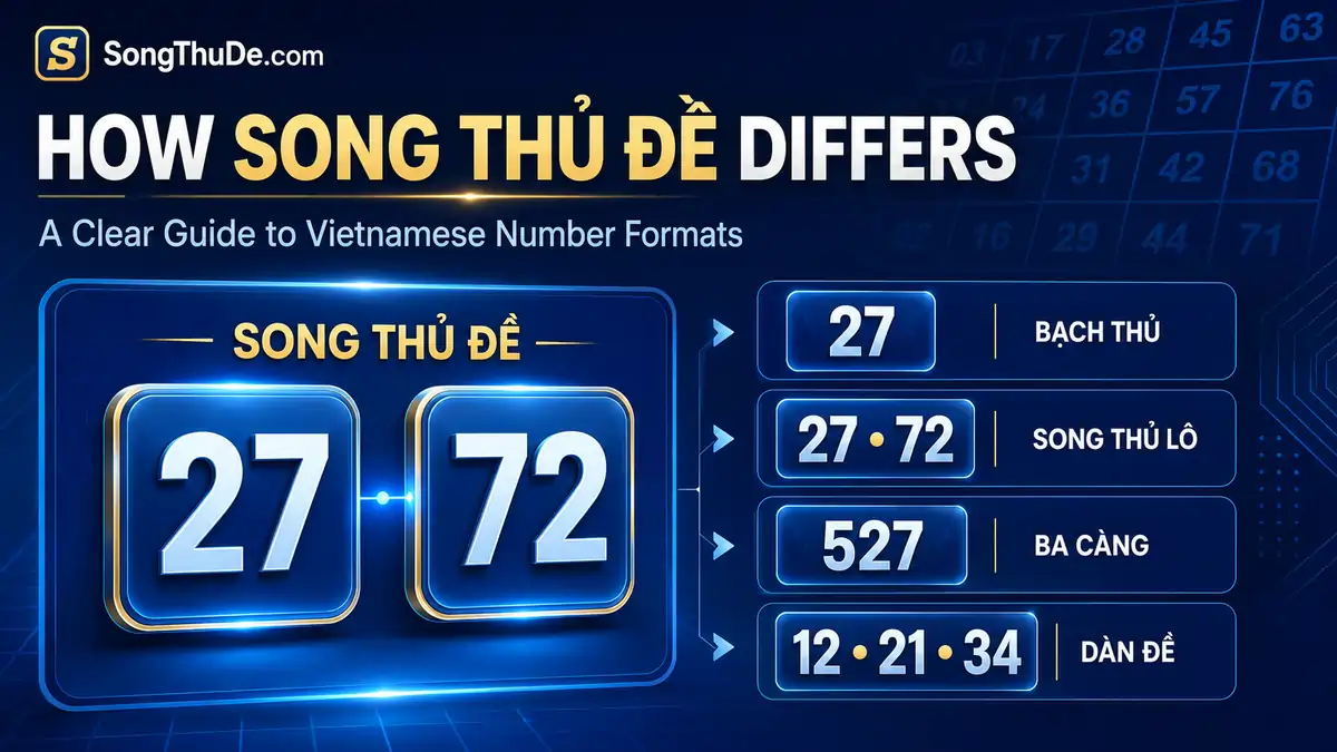 How Song Thủ Đề differs from other Vietnamese number formats